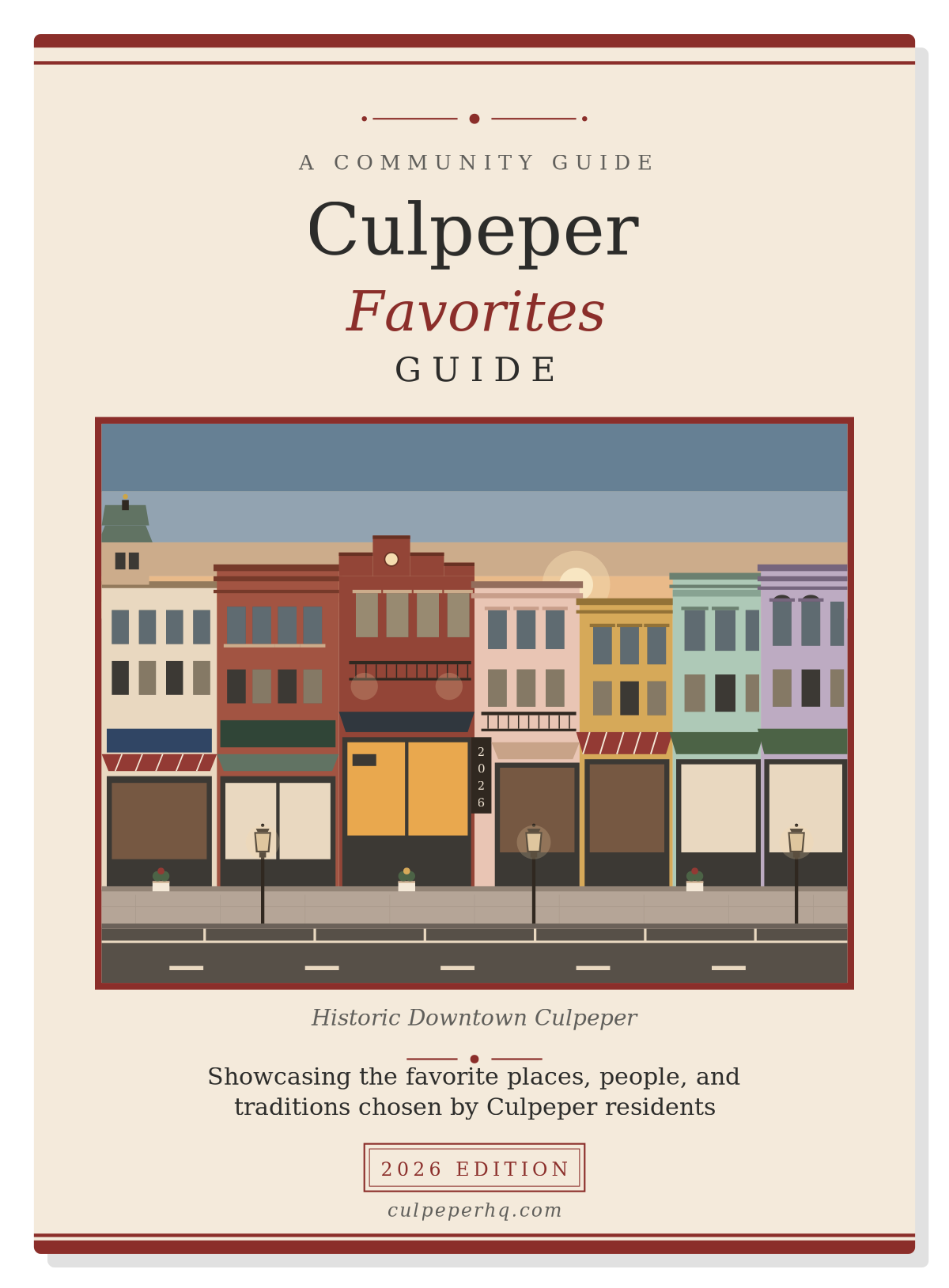 2026 Culpeper Favorites Guide cover